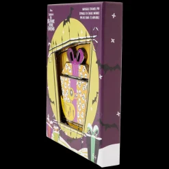 Disney Enamel Pins<Nightmare Before Christmas Scary Teddy Present 3" Collector Box Sliding Pin