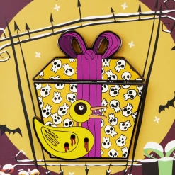 Disney Enamel Pins<Nightmare Before Christmas Scary Teddy Present 3" Collector Box Sliding Pin