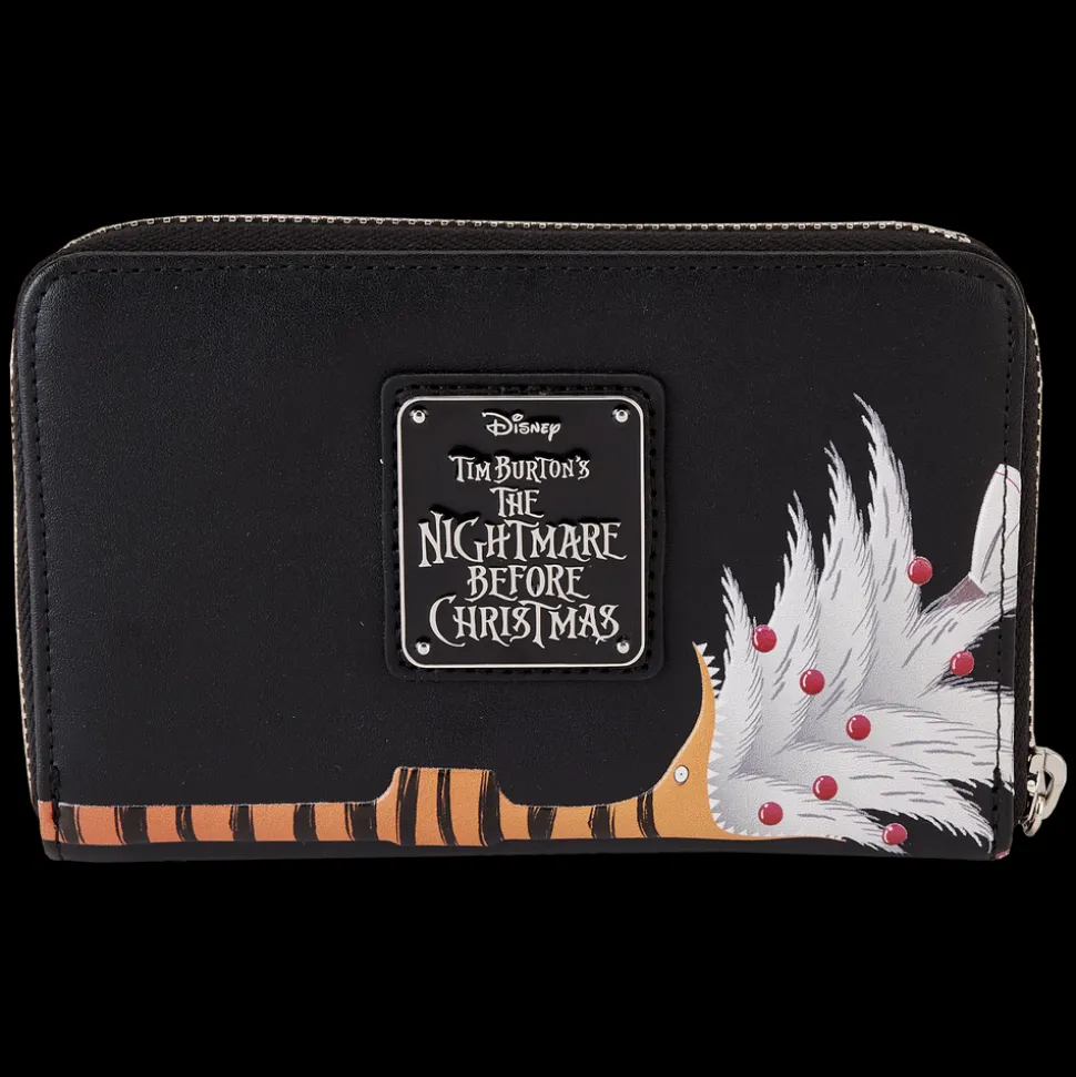 Disney Wallets<Nightmare Before Christmas Tree String Lights Glow Zip Around Wallet