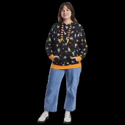 Unisex Disney Tops<Nightmare Before Christmas Tree String Lights Unisex Hoodie
