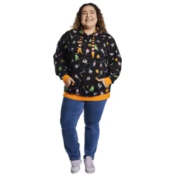 Unisex Disney Tops<Nightmare Before Christmas Tree String Lights Unisex Hoodie