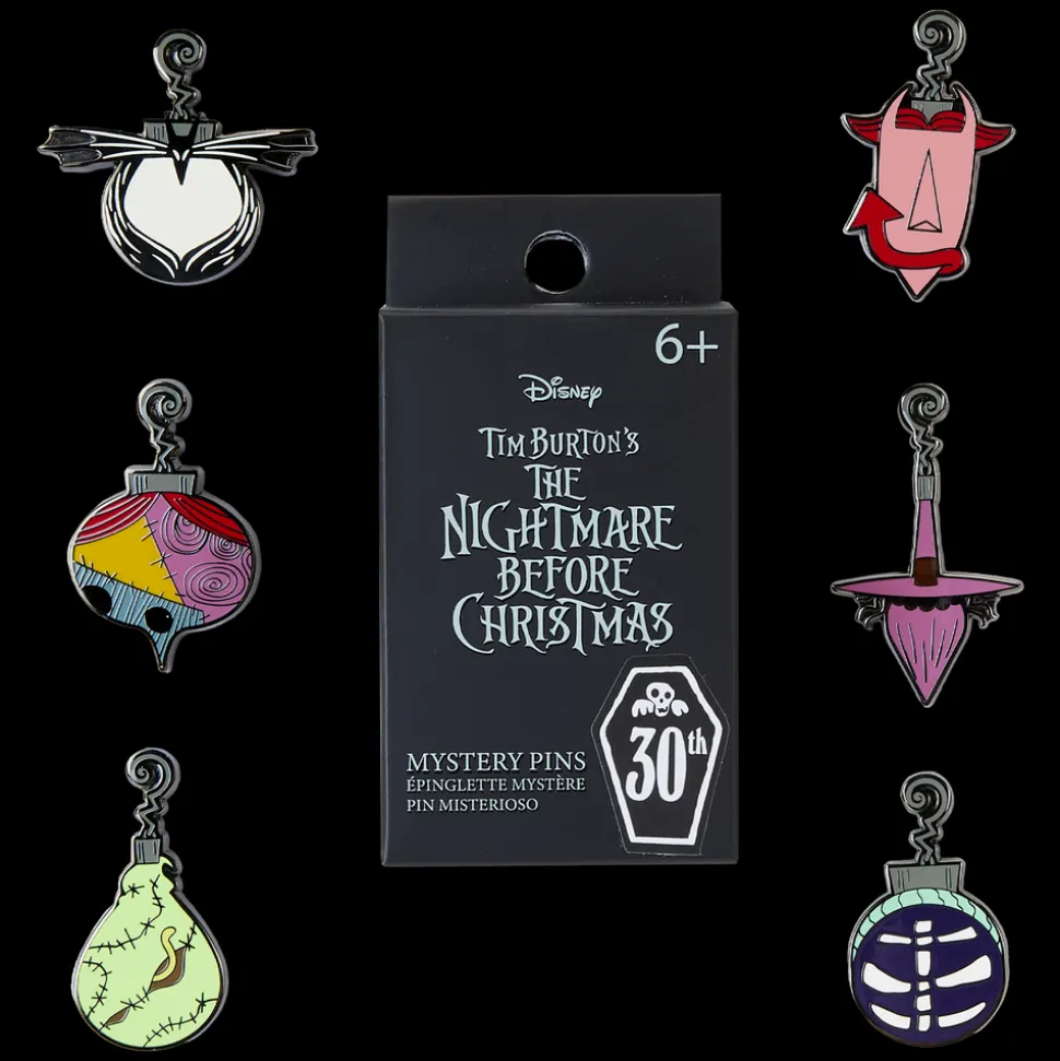 Disney Enamel Pins<Nightmare Before Christmas Ornament Mystery Box Pin