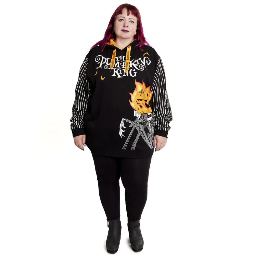 Unisex Disney Tops<Nightmare Before Christmas Pumpkin King Unisex Hoodie