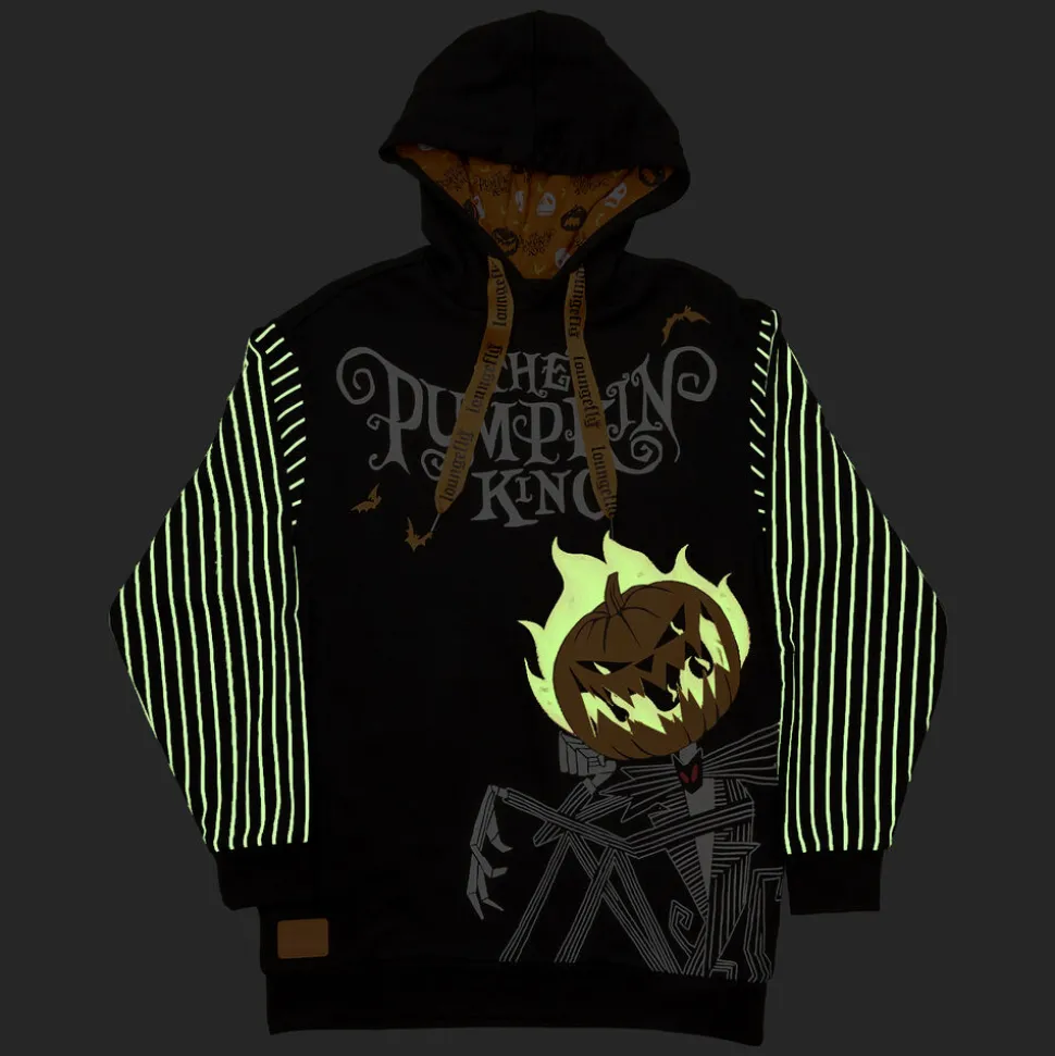 Unisex Disney Tops<Nightmare Before Christmas Pumpkin King Unisex Hoodie