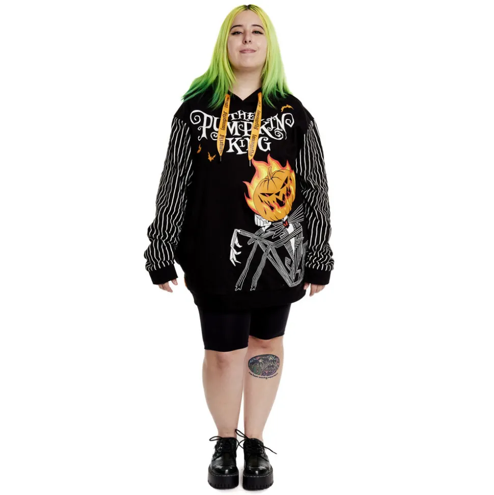 Unisex Disney Tops<Nightmare Before Christmas Pumpkin King Unisex Hoodie