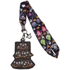 Disney Lanyards<Nightmare Before Christmas Tree String Lights Lanyard With Card Holder