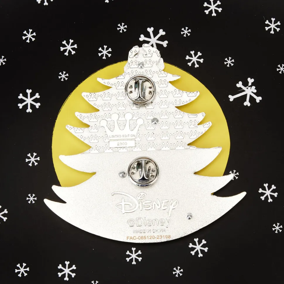 Disney Enamel Pins<Nightmare Before Christmas Tree String Lights 3" Collector Box Pin