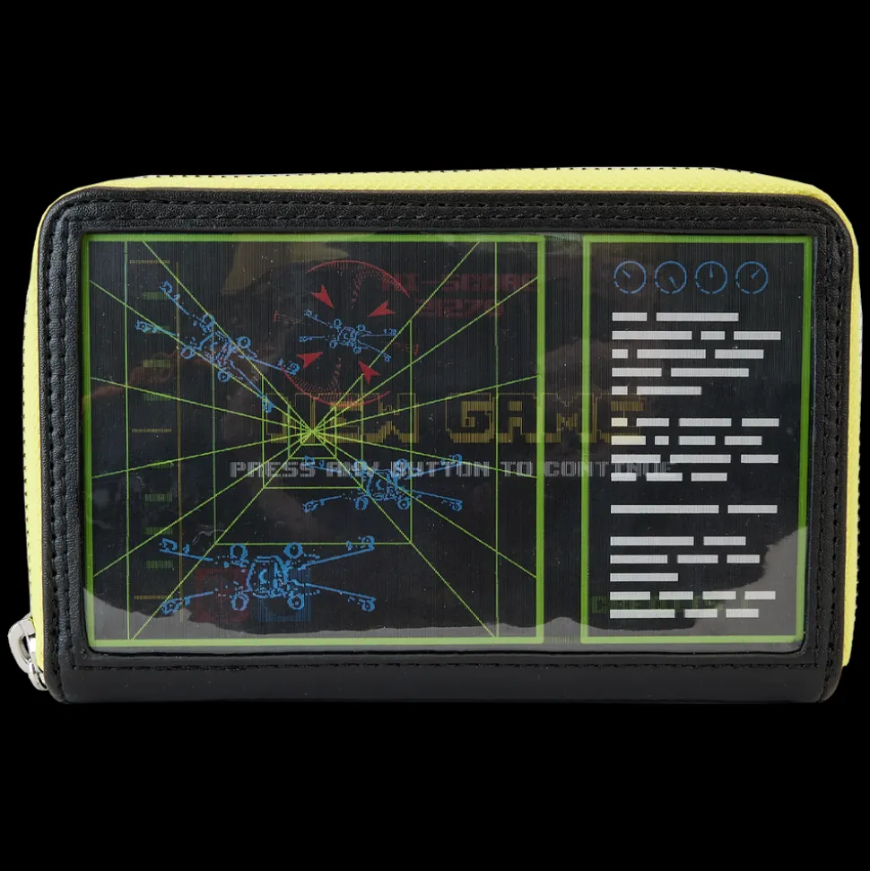 Star Wars Wallets<Nycc Limited Edition Vintage Video Game Lenticular Zip Around Wallet