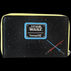 Star Wars Wallets<Nycc Limited Edition Vintage Video Game Lenticular Zip Around Wallet