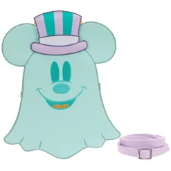 Disney Crossbody Bags<Pastel Ghost Mickey And Minnie Mouse Glow Crossbody Bag