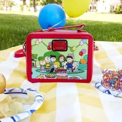 Peanuts Crossbody Bags< Charlie Brown Vintage Lunchbox Crossbody Bag