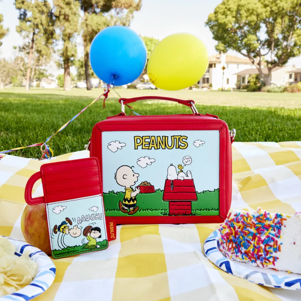 Peanuts Crossbody Bags< Charlie Brown Vintage Lunchbox Crossbody Bag