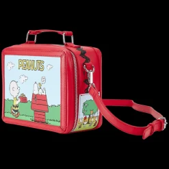Peanuts Crossbody Bags< Charlie Brown Vintage Lunchbox Crossbody Bag