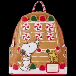 Peanuts Mini Backpacks< Snoopy Gingerbread House Scented Mini Backpack
