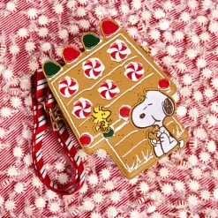 Peanuts Crossbody Bags< Snoopy Gingerbread House Scented Crossbody Bag