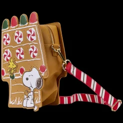 Peanuts Crossbody Bags< Snoopy Gingerbread House Scented Crossbody Bag