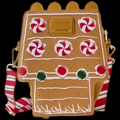 Peanuts Crossbody Bags< Snoopy Gingerbread House Scented Crossbody Bag