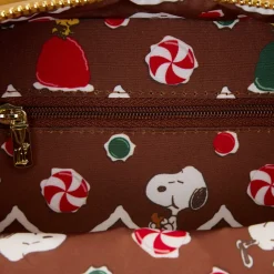 Peanuts Crossbody Bags< Snoopy Gingerbread House Scented Crossbody Bag