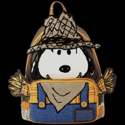 Peanuts Mini Backpacks< Snoopy Scarecrow Cosplay Mini Backpack