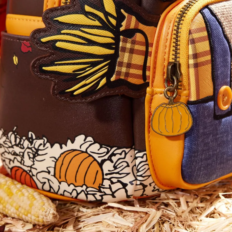 Peanuts Mini Backpacks< Snoopy Scarecrow Cosplay Mini Backpack