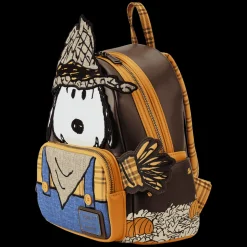 Peanuts Mini Backpacks< Snoopy Scarecrow Cosplay Mini Backpack