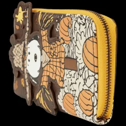 Peanuts Wallets< Snoopy Scarecrow Cosplay Zip Around Wallet