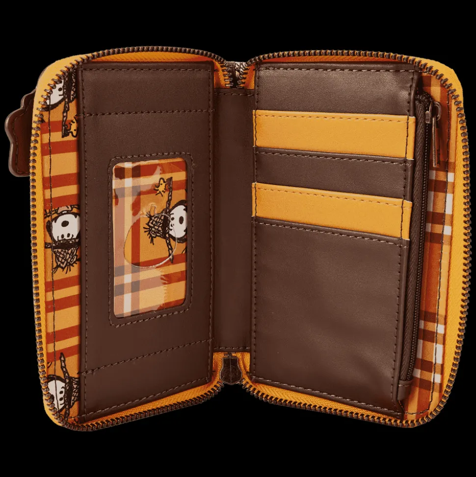 Peanuts Wallets< Snoopy Scarecrow Cosplay Zip Around Wallet