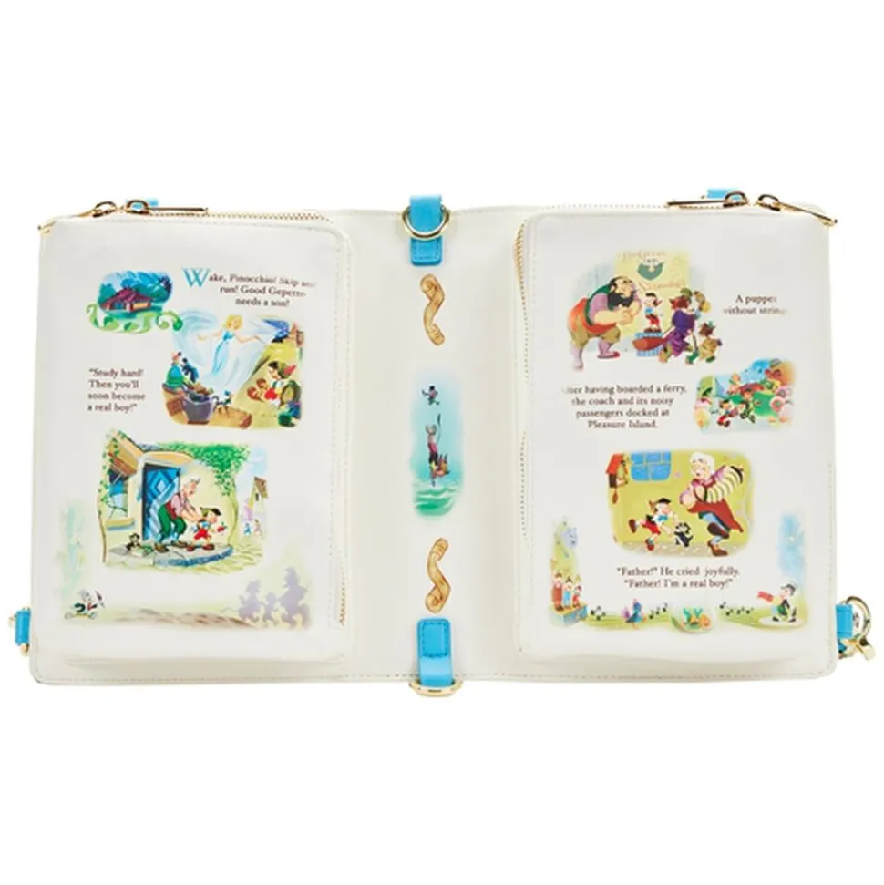 Disney Convertible Bags<Pinocchio Storybook Convertible Backpack & Crossbody Bag