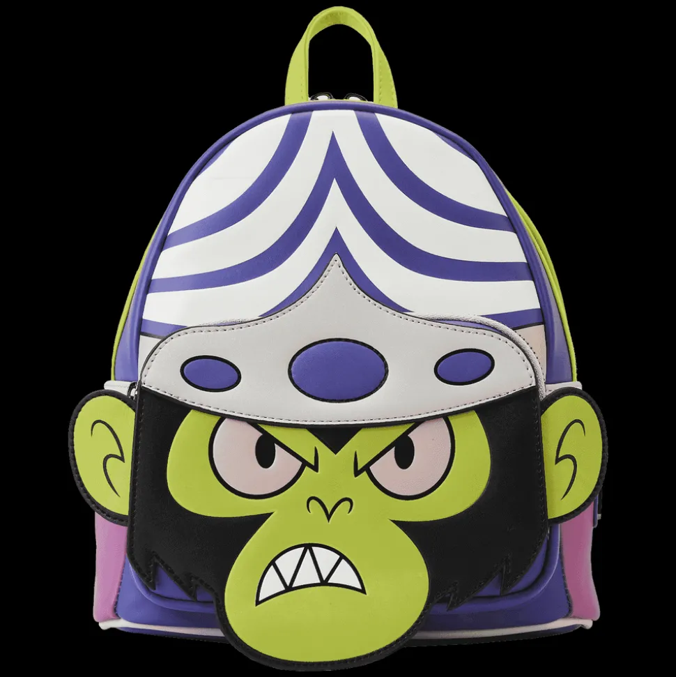 The Powerpuff Girls Mini Backpacks<Powerpuff Girls Mojo Jojo Glow Cosplay Mini Backpack