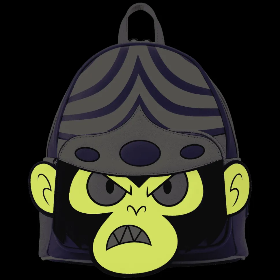 The Powerpuff Girls Mini Backpacks<Powerpuff Girls Mojo Jojo Glow Cosplay Mini Backpack