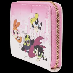 The Powerpuff Girls Wallets<Powerpuff Girls Vs Mojo Jojo Zip Around Wallet