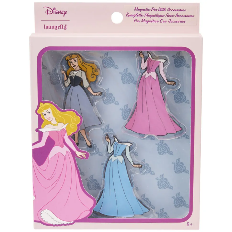 Disney Enamel Pins<Princess Aurora Paper Doll Pin Set