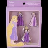 Disney Enamel Pins<Rapunzel Paper Doll Magnetic Pin Set