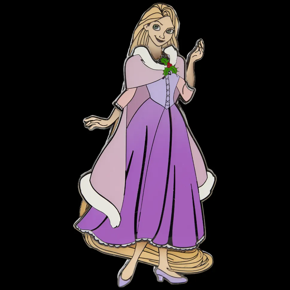 Disney Enamel Pins<Rapunzel Paper Doll Magnetic Pin Set