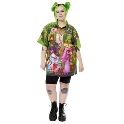 Unisex Disney Tops<Robin Hood Wanted Poster Unisex Camp Shirt
