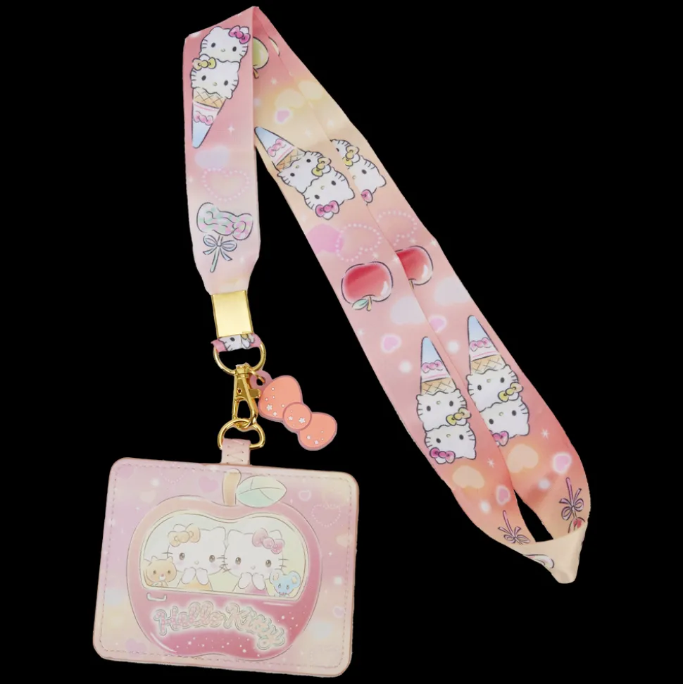 Sanrio Lanyards< Hello Kitty Carnival Lanyard With Card Holder