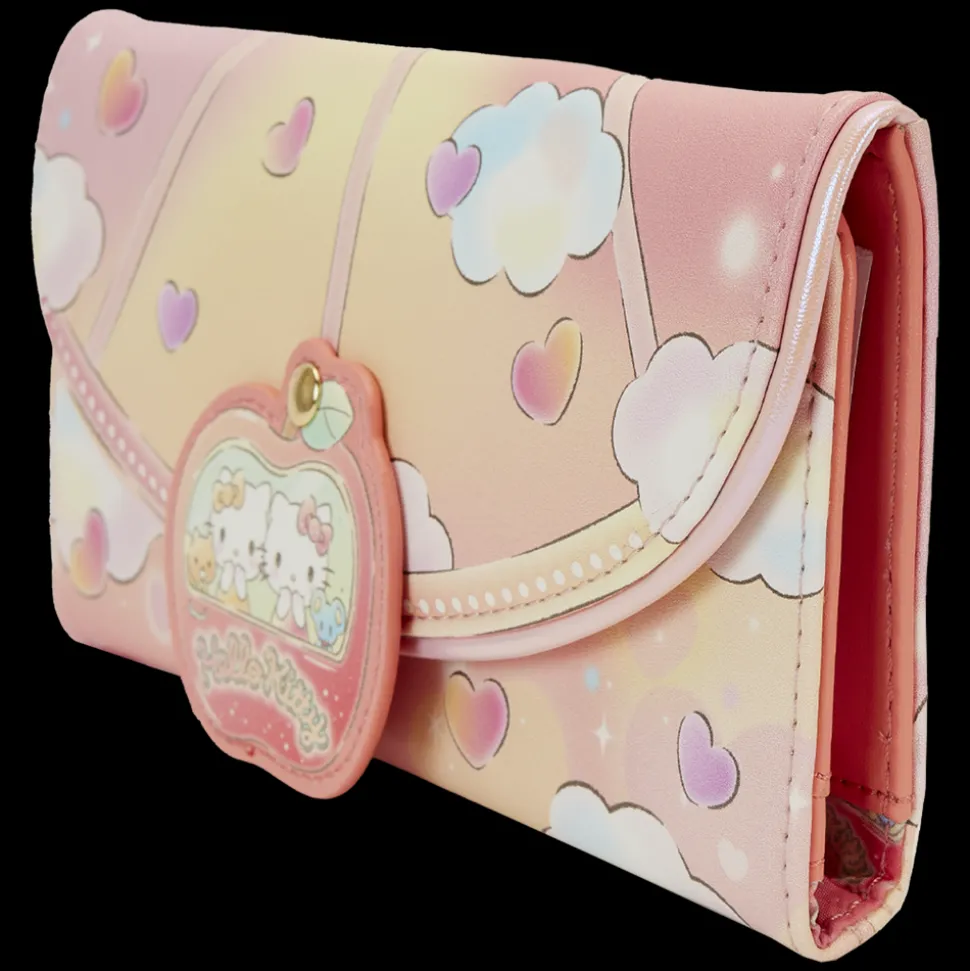 Sanrio Wallets< Hello Kitty Carnival Flap Wristlet Wallet