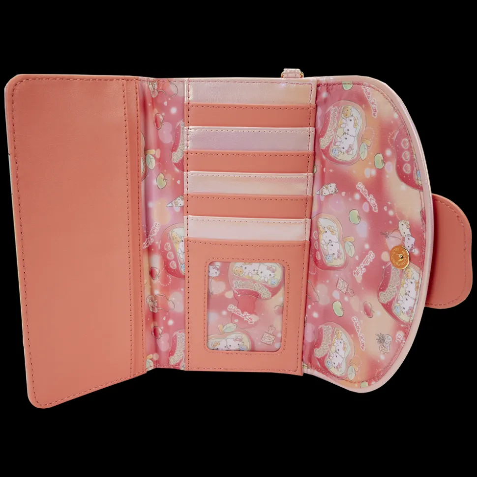 Sanrio Wallets< Hello Kitty Carnival Flap Wristlet Wallet