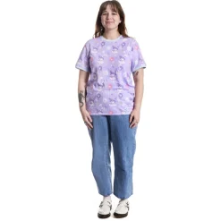 Unisex Sanrio Tops< Kuromi Carnival Unisex Ringer Tee