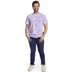 Unisex Sanrio Tops< Kuromi Carnival Unisex Ringer Tee