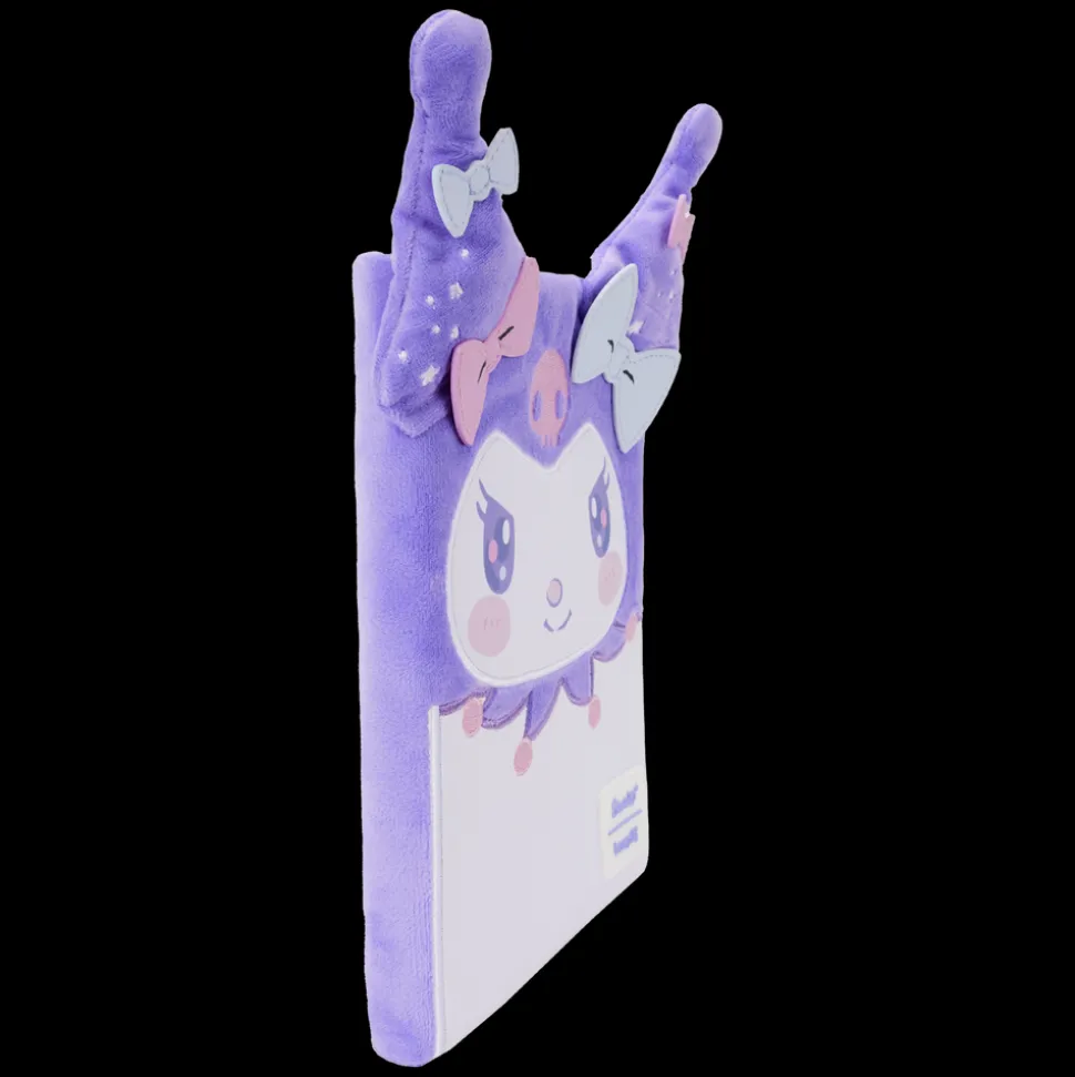 Sanrio Stationery< Kuromi Cosplay Plush Stationery Journal