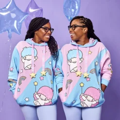 Unisex Sanrio Tops< Little Twin Stars Carnival Unisex Hoodie