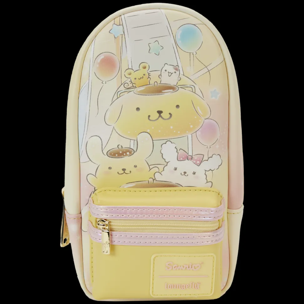 Sanrio Stationery< Pompompurin Carnival Stationery Mini Backpack Pencil Case