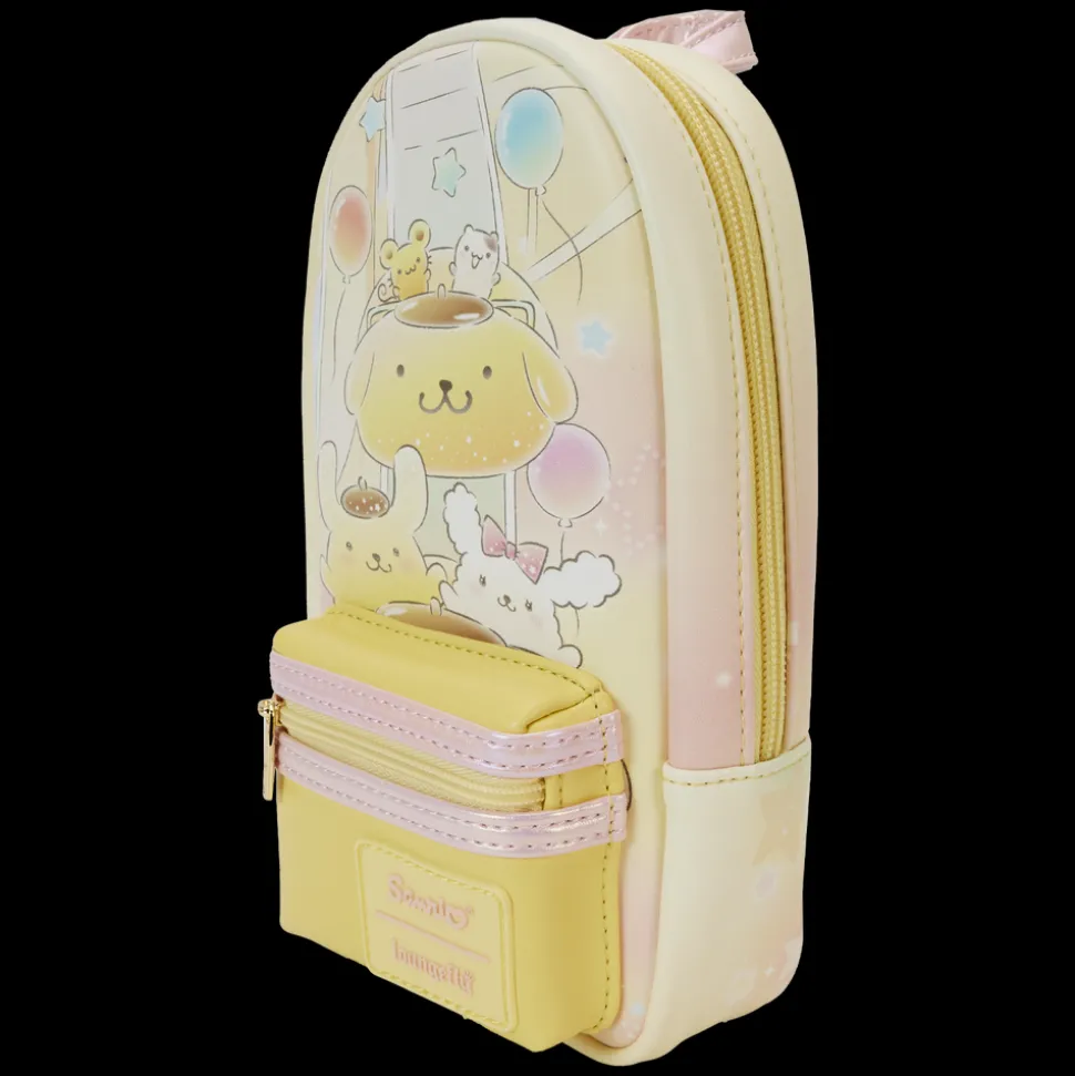 Sanrio Stationery< Pompompurin Carnival Stationery Mini Backpack Pencil Case
