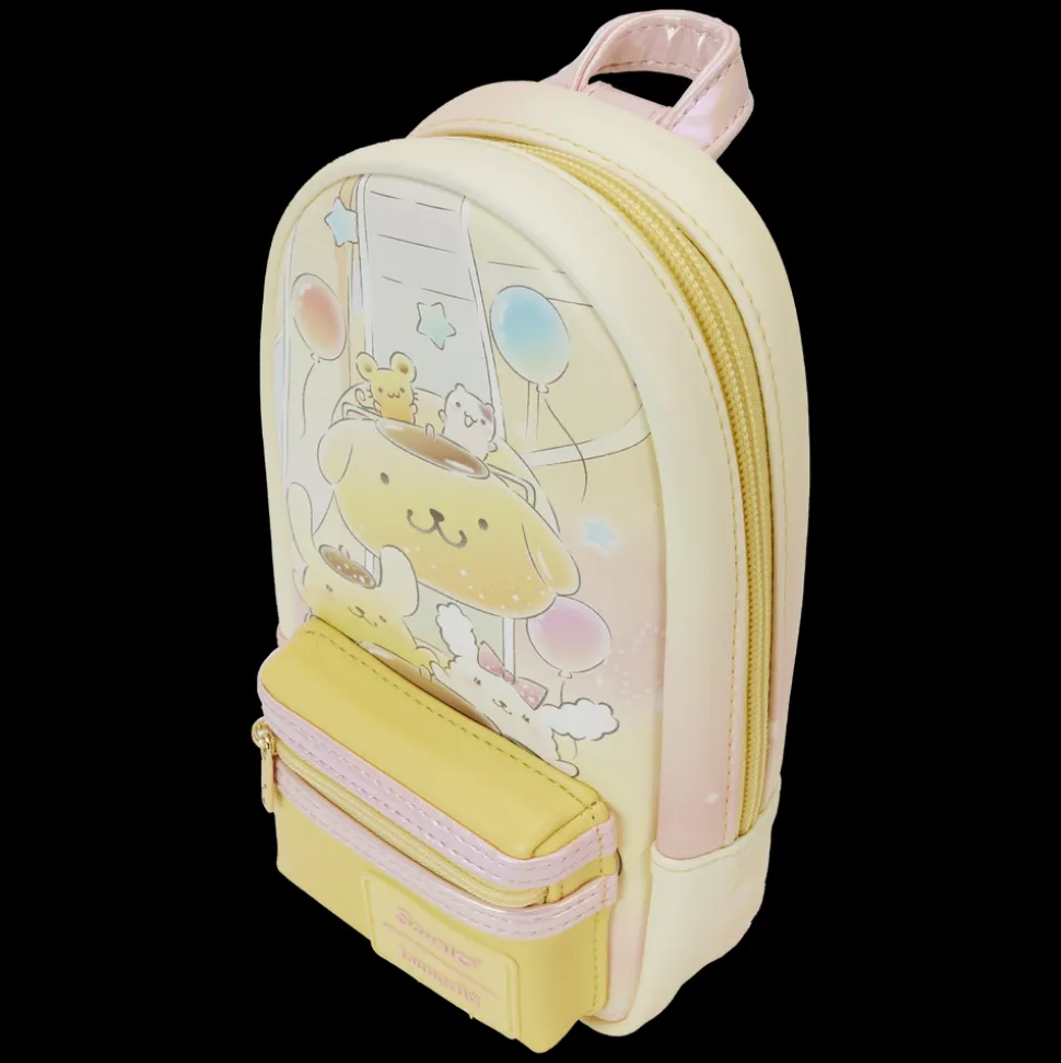 Sanrio Stationery< Pompompurin Carnival Stationery Mini Backpack Pencil Case