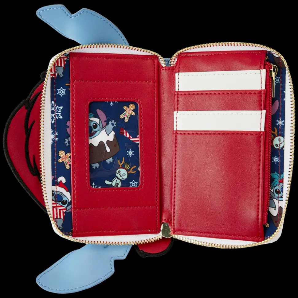 Disney Wallets<Santa Stitch Exclusive Cosplay Zip Around Wallet