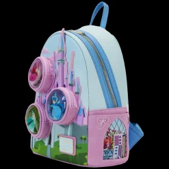 Disney Mini Backpacks<Sleeping Beauty Castle Three Good Fairies Stained Glass Mini Backpack