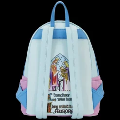 Disney Mini Backpacks<Sleeping Beauty Castle Three Good Fairies Stained Glass Mini Backpack