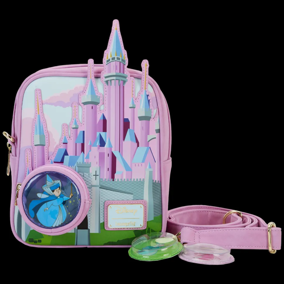 Disney Crossbody Bags<Sleeping Beauty Castle Three Good Fairies Stained Glass Crossbody Bag