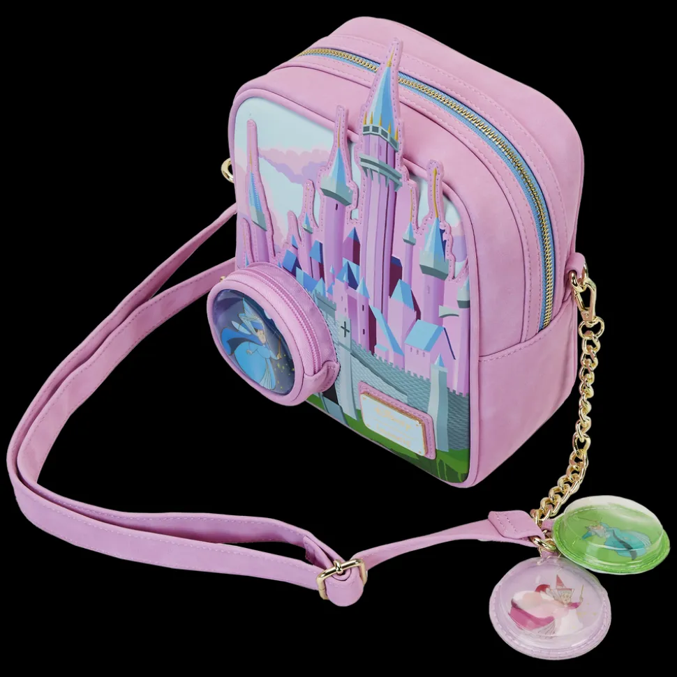 Disney Crossbody Bags<Sleeping Beauty Castle Three Good Fairies Stained Glass Crossbody Bag